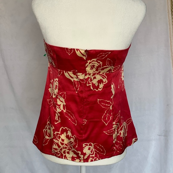 Vintage Nanette Lepore Strapless Blouse Size 6 - Picture 2 of 3